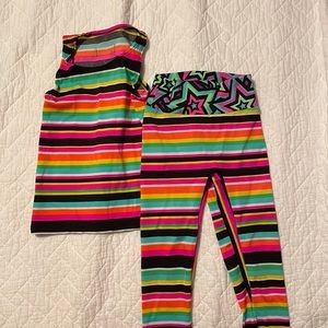 Matching yoga tank and leggings